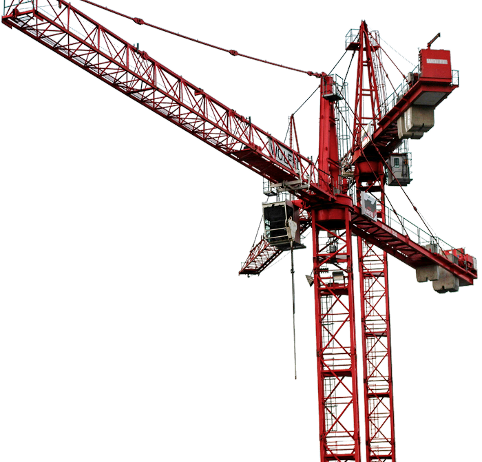 Grua de construção